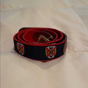 Hampden Sydney logo belt